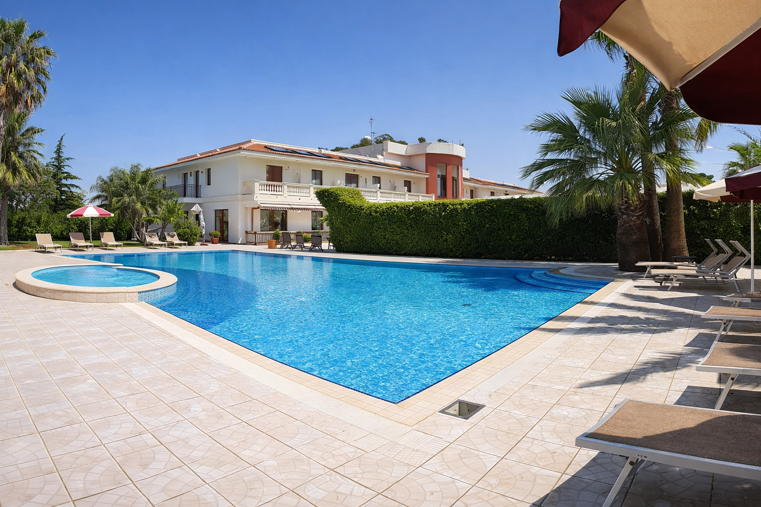 Vista principale della struttura