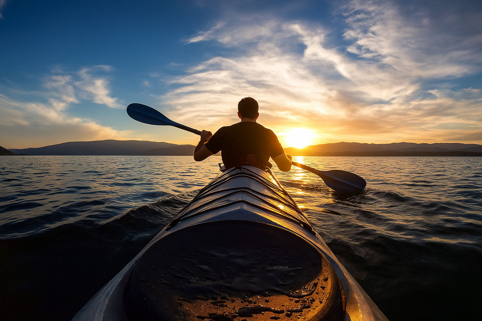 Tour in kayak con avvistamento delfini