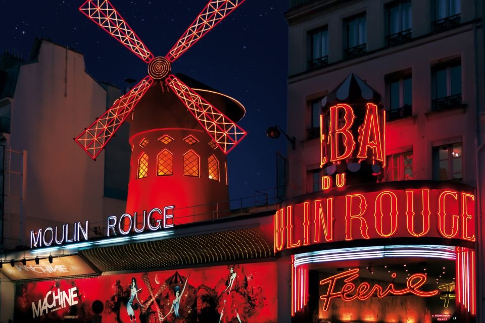 Show al Moulin Rouge con Champagne