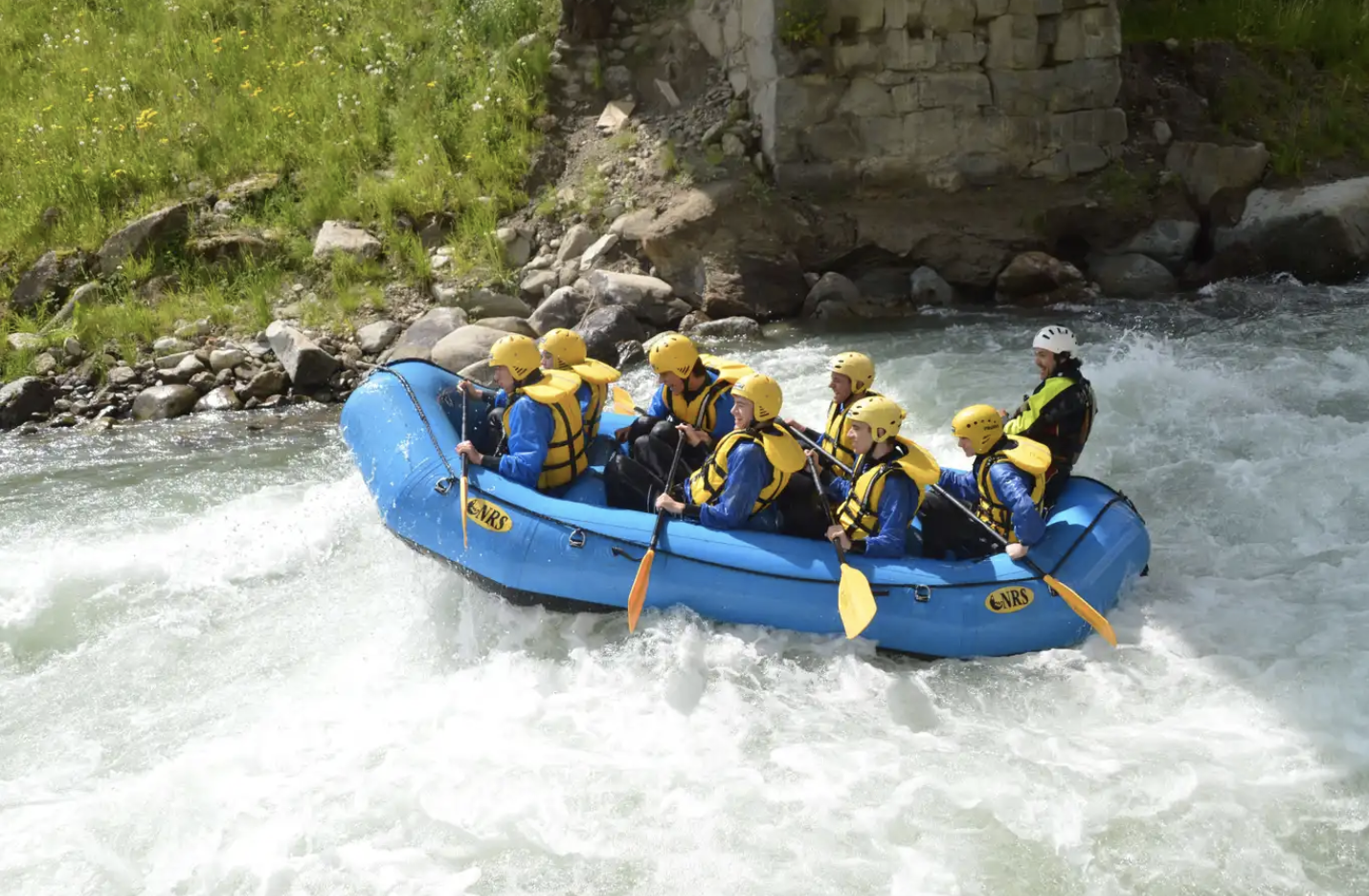 Rafting urbano sul Tevere