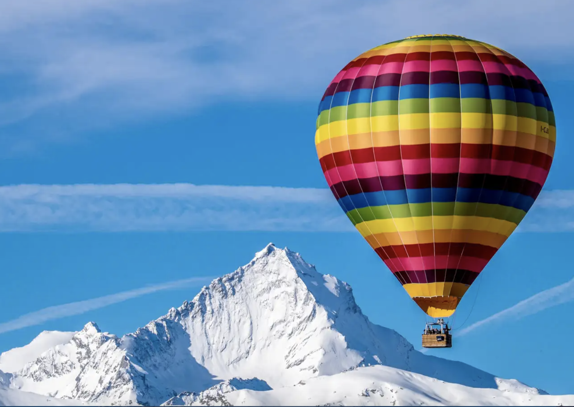 Volo in mongolfiera ad Aosta